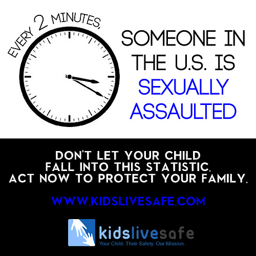 Every 2 minutes, someone in the U.S. is sexually assaulted. 